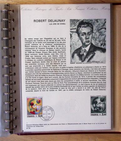 1973-1977, Collection montée en 5 classeurs du Musée