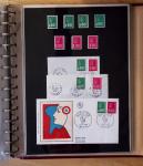 1973-1977, Collection montée en 5 classeurs du Musée