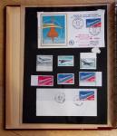 1973-1977, Collection montée en 5 classeurs du Musée