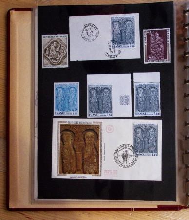 1973-1977, Collection montée en 5 classeurs du Musée