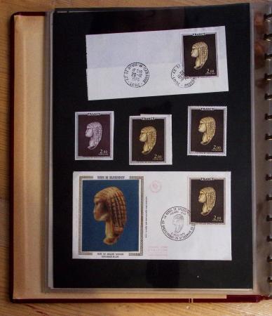 1973-1977, Collection montée en 5 classeurs du Musée