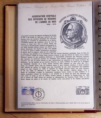 1973-1977, Collection montée en 5 classeurs du Musée