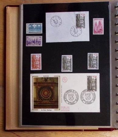 1973-1977, Collection montée en 5 classeurs du Musée