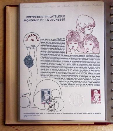 1973-1977, Collection montée en 5 classeurs du Musée