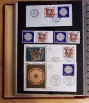 1973-1977, Collection montée en 5 classeurs du Musée