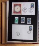 1973-1977, Collection montée en 5 classeurs du Musée