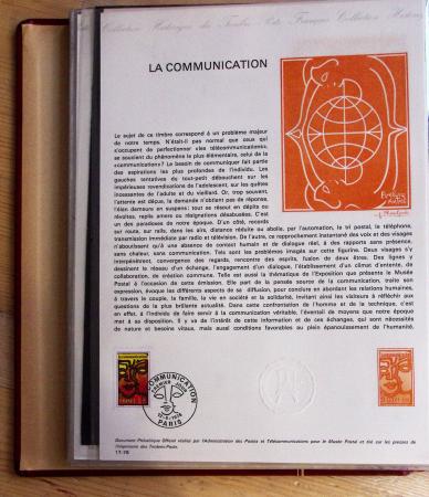 1973-1977, Collection montée en 5 classeurs du Musée