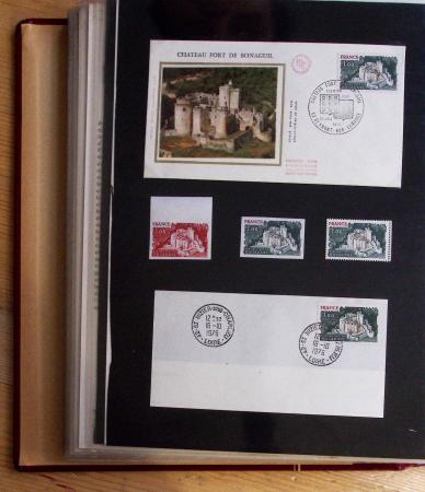 1973-1977, Collection montée en 5 classeurs du Musée