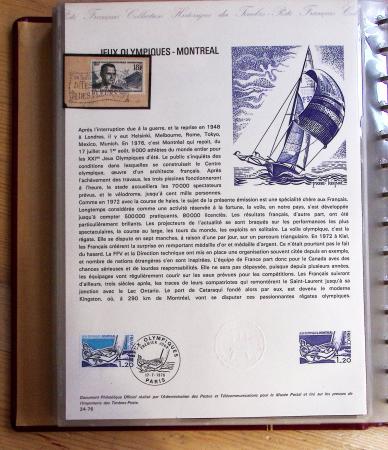 1973-1977, Collection montée en 5 classeurs du Musée