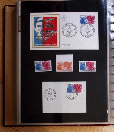 1973-1977, Collection montée en 5 classeurs du Musée