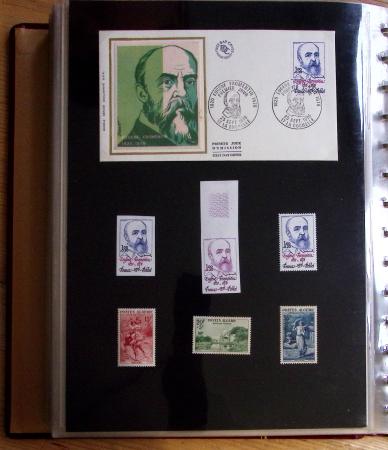 1973-1977, Collection montée en 5 classeurs du Musée