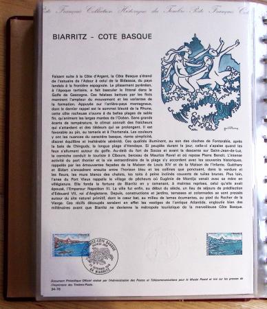 1973-1977, Collection montée en 5 classeurs du Musée