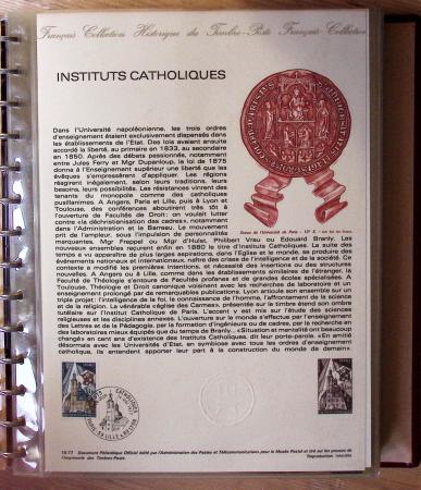 1973-1977, Collection montée en 5 classeurs du Musée