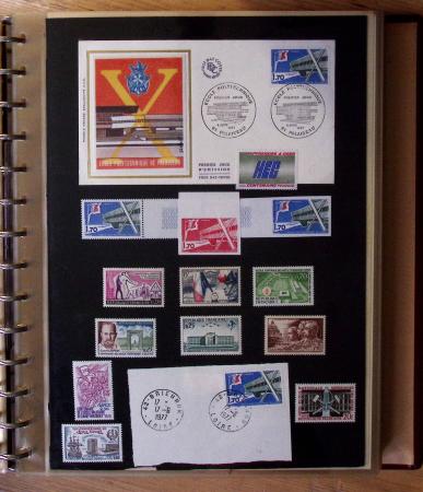 1973-1977, Collection montée en 5 classeurs du Musée