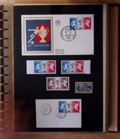 1973-1977, Collection montée en 5 classeurs du Musée