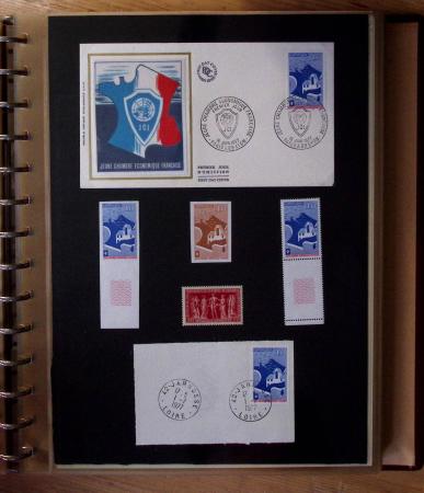 1973-1977, Collection montée en 5 classeurs du Musée