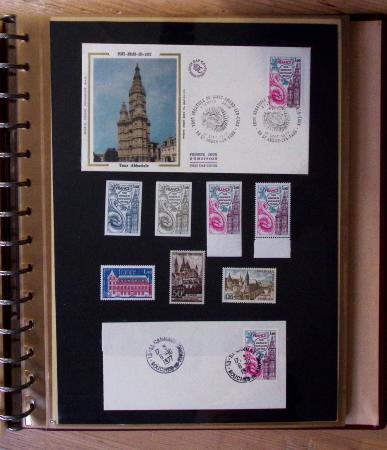 1973-1977, Collection montée en 5 classeurs du Musée