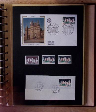 1973-1977, Collection montée en 5 classeurs du Musée