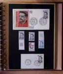 1973-1977, Collection montée en 5 classeurs du Musée