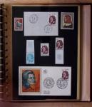 1973-1977, Collection montée en 5 classeurs du Musée