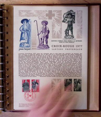 1973-1977, Collection montée en 5 classeurs du Musée