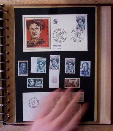 1973-1977, Collection montée en 5 classeurs du Musée