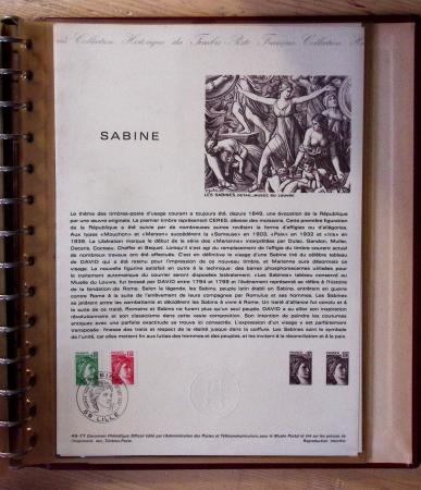 1973-1977, Collection montée en 5 classeurs du Musée