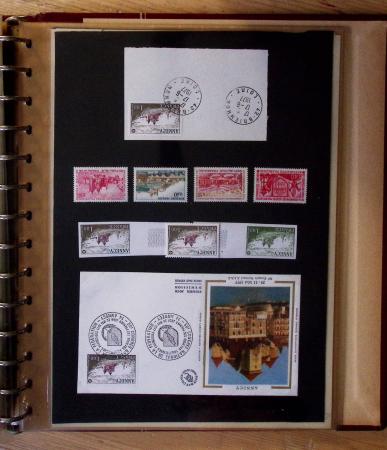 1973-1977, Collection montée en 5 classeurs du Musée