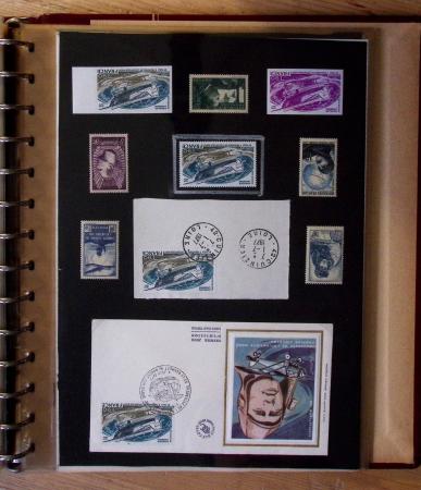 1973-1977, Collection montée en 5 classeurs du Musée