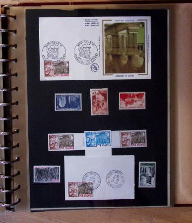 1973-1977, Collection montée en 5 classeurs du Musée