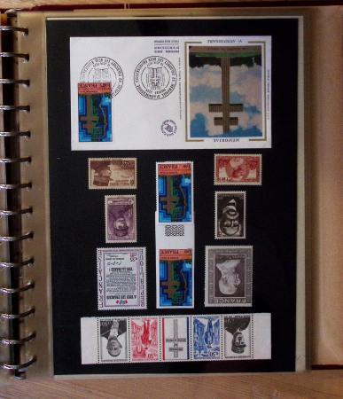 1973-1977, Collection montée en 5 classeurs du Musée