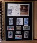 1973-1977, Collection montée en 5 classeurs du Musée