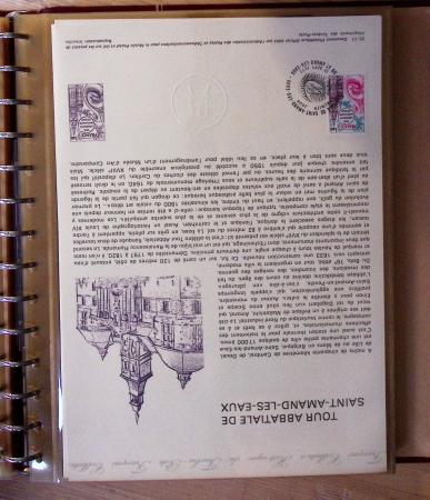 1973-1977, Collection montée en 5 classeurs du Musée