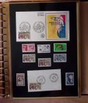 1973-1977, Collection montée en 5 classeurs du Musée