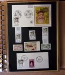 1973-1977, Collection montée en 5 classeurs du Musée