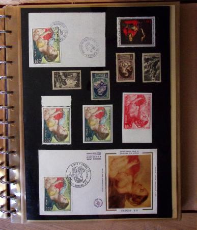 1973-1977, Collection montée en 5 classeurs du Musée