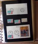 1973-1977, Collection montée en 5 classeurs du Musée