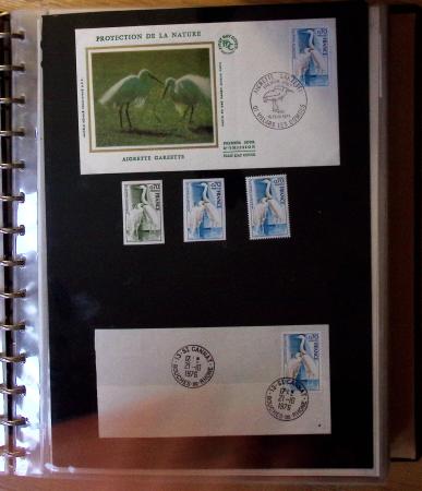 1973-1977, Collection montée en 5 classeurs du Musée