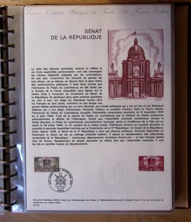 1973-1977, Collection montée en 5 classeurs du Musée