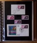 1973-1977, Collection montée en 5 classeurs du Musée