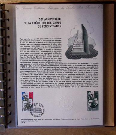 1973-1977, Collection montée en 5 classeurs du Musée