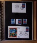 1973-1977, Collection montée en 5 classeurs du Musée