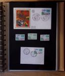 1973-1977, Collection montée en 5 classeurs du Musée