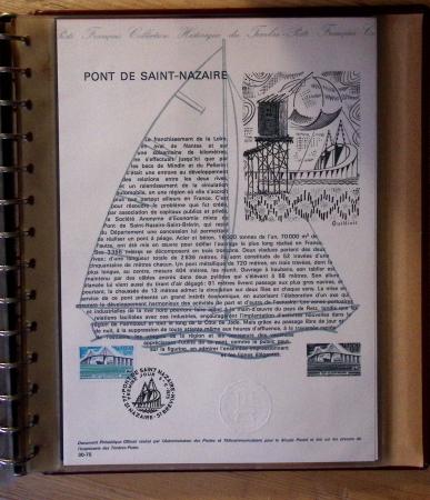 1973-1977, Collection montée en 5 classeurs du Musée