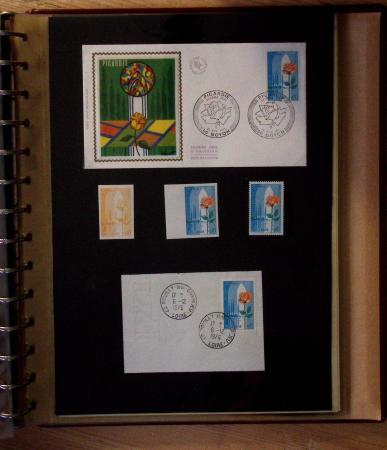 1973-1977, Collection montée en 5 classeurs du Musée