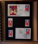 1973-1977, Collection montée en 5 classeurs du Musée