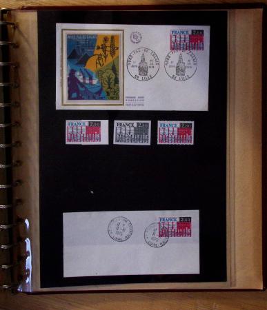1973-1977, Collection montée en 5 classeurs du Musée