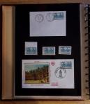 1973-1977, Collection montée en 5 classeurs du Musée