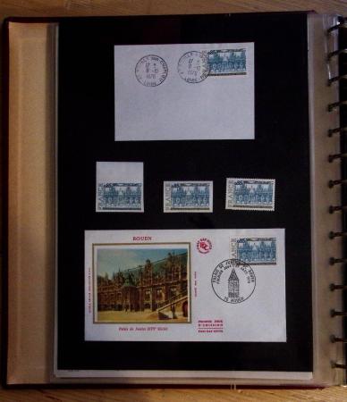 1973-1977, Collection montée en 5 classeurs du Musée
