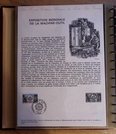 1973-1977, Collection montée en 5 classeurs du Musée